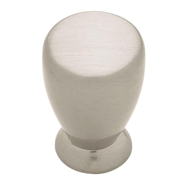 Liberty Milk Bottle 3/4 in. (19 mm) Satin Nickel Round Cabinet Knob