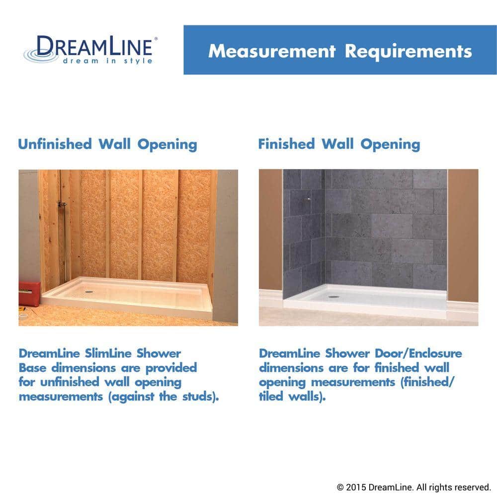 Biscuit Rectangular Acrylic Single Threshold Shower Base