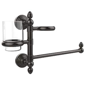 Waverly Place Collection Hair Dryer Holder and Organizer in Oil Rubbed Bronze