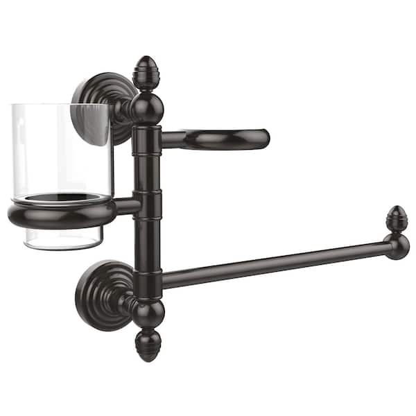 Allied Brass Waverly Place Collection Hair Dryer Holder and Organizer in Oil Rubbed Bronze