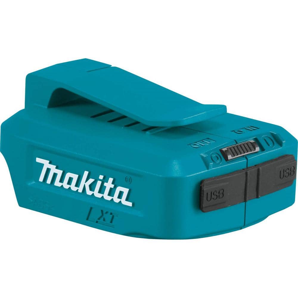 2-USB Ports Charger Adapter For Makita ADP05 BL1815-BL1850 Power Tools E4I2