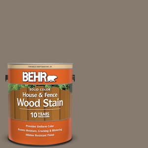 1 gal. #SC-159 Boot Hill Grey Solid Color House and Fence Exterior Wood Stain