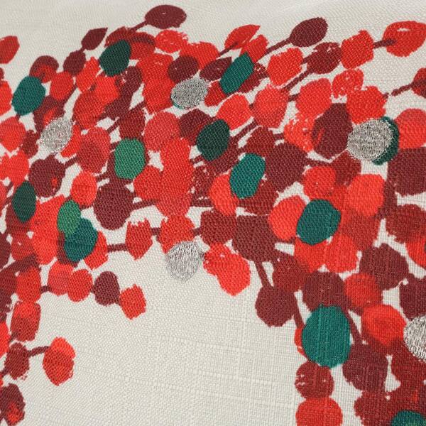 Home Accents Holiday - Red Berry Wreath Decorative Pillow