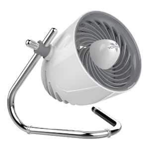 4 in. Pivot Personal Air Circulator in Ice White