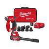 M12 FUEL 12V Lithium-Ion Brushless Cordless 4-in-1 Installation 3/8 in. Drill Driver Kit w 4-Tool Heads & Spot Blower