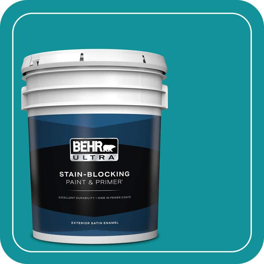 5 gal. #500B-6 Peacock Feather Satin Enamel Exterior Paint & Primer price history on PriceWatchPro