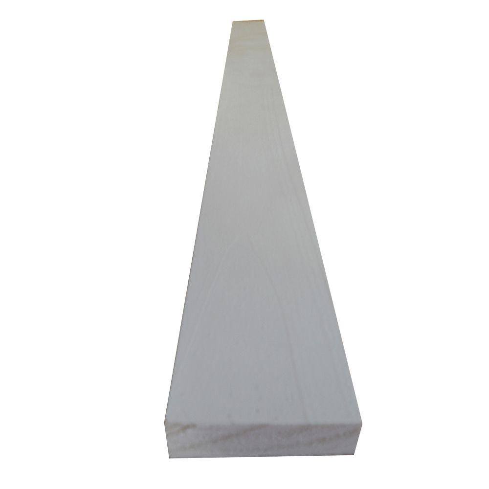 Trim Board Primed FingerJoint 1 in. x 4 in. x 8 ft.; Actual .719 in. x 3.5 in. x 96