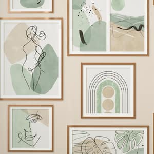 Krasner Neutral Gallery Paper Wallpaper Sample