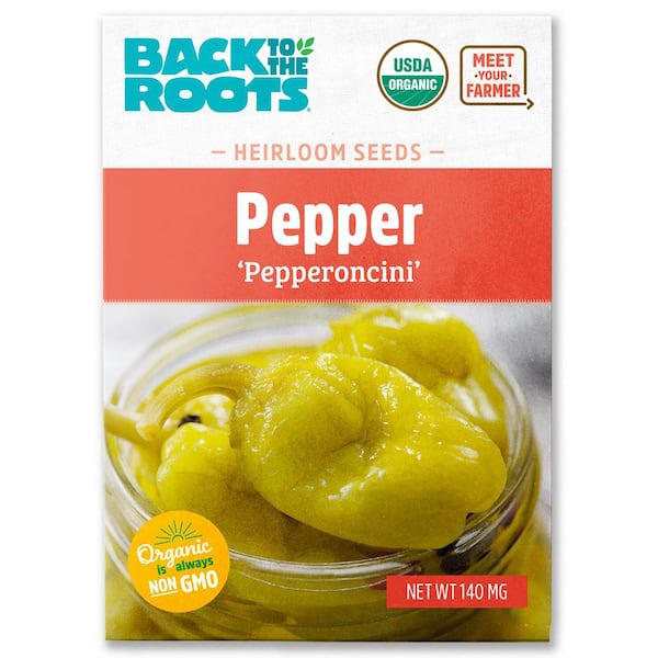 (1-Pack) Organic Pepper 'Pepperoncini' Seed