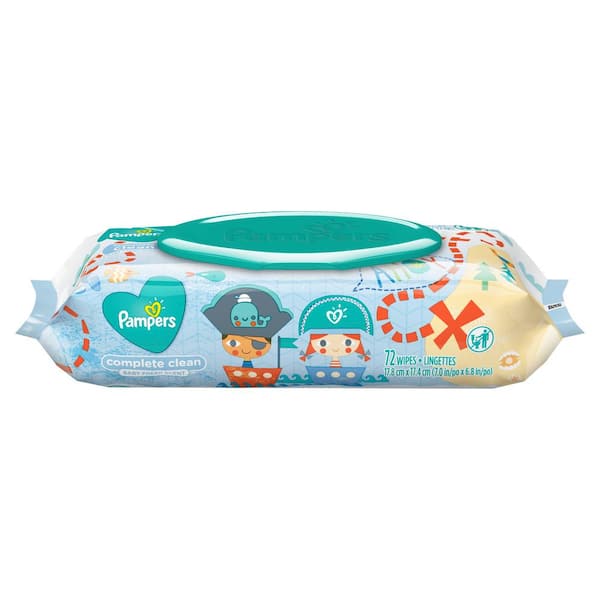 Pampers baby wipes complete sales clean