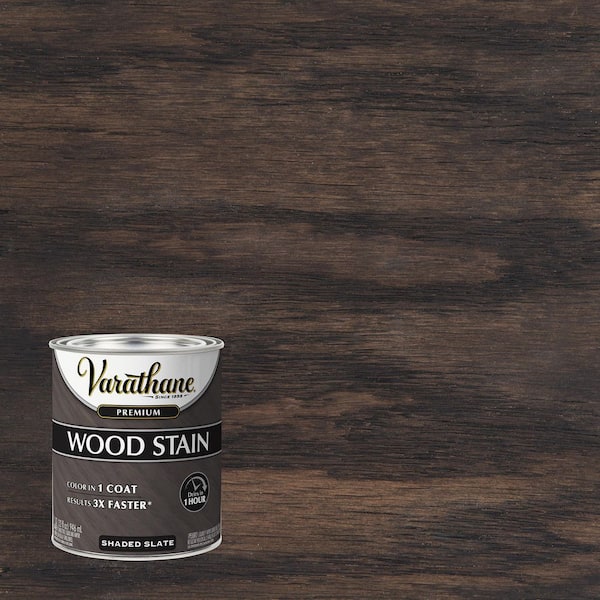 Varathane 1 Qt. Shaded Slate Premium Fast Dry Interior Wood Stain