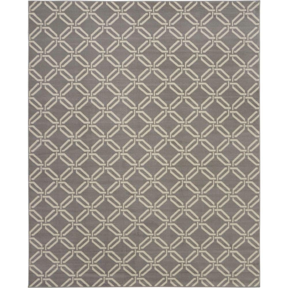 Jubilant Grey 8 ft. x 10 ft. Moroccan Farmhouse Area Rug price history on PriceWatchPro