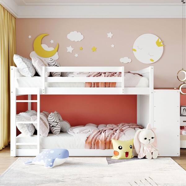 White bunk beds outlet for girls