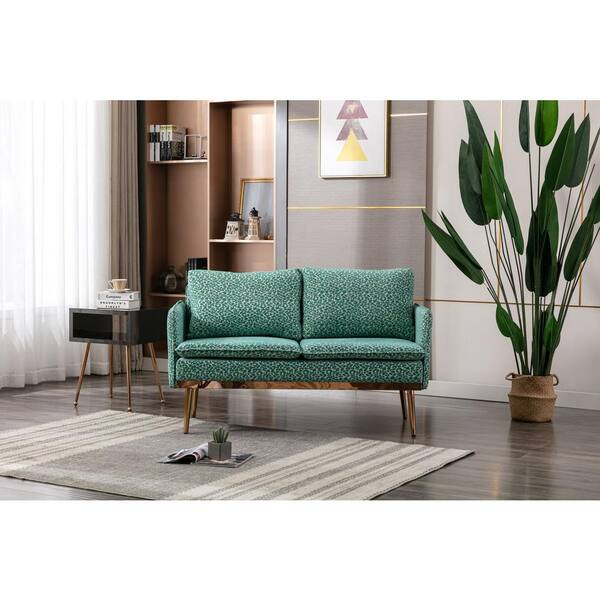 teal 2 seater sofa