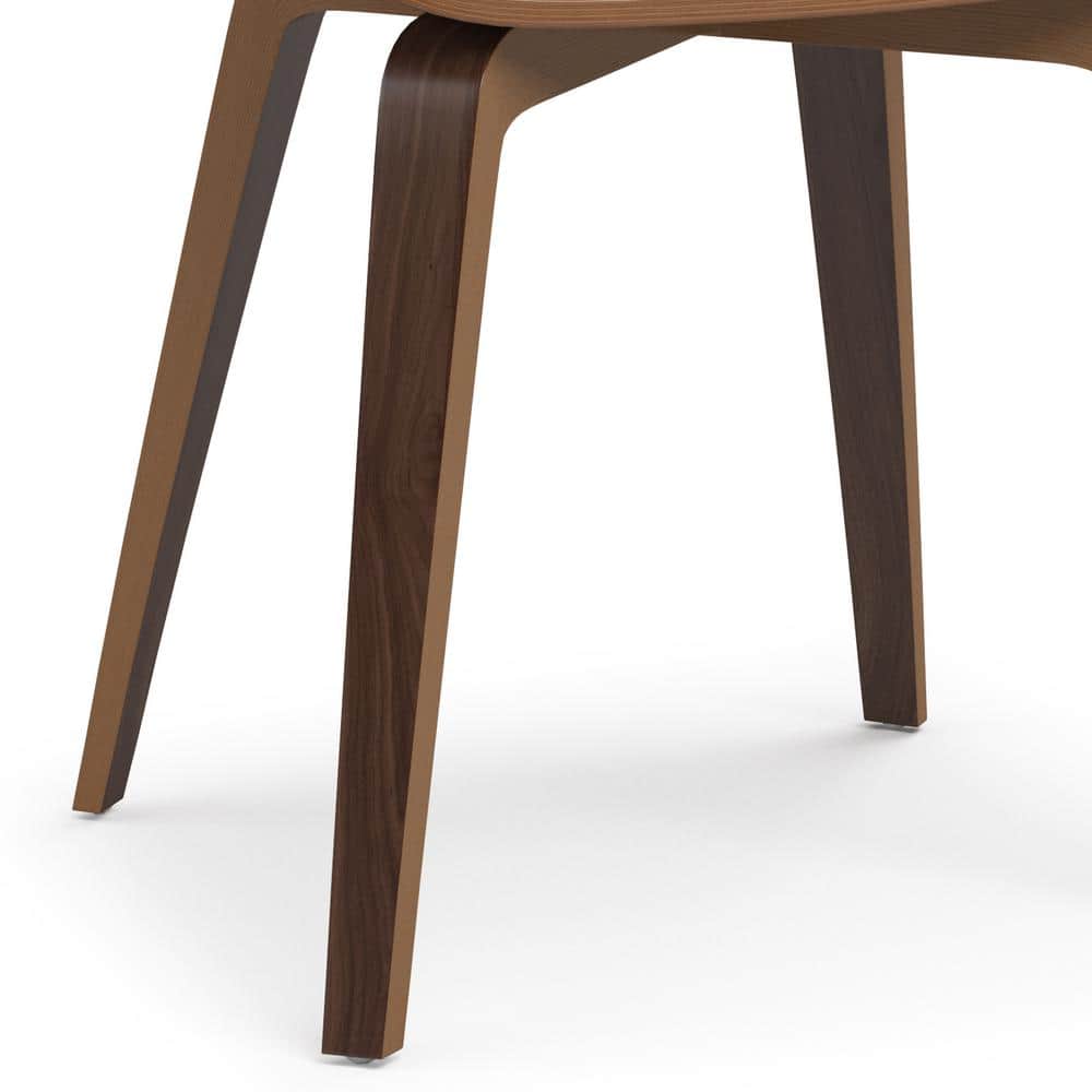 Calinda Light Turquoise Blue Upholstered Bentwood Dining Chair