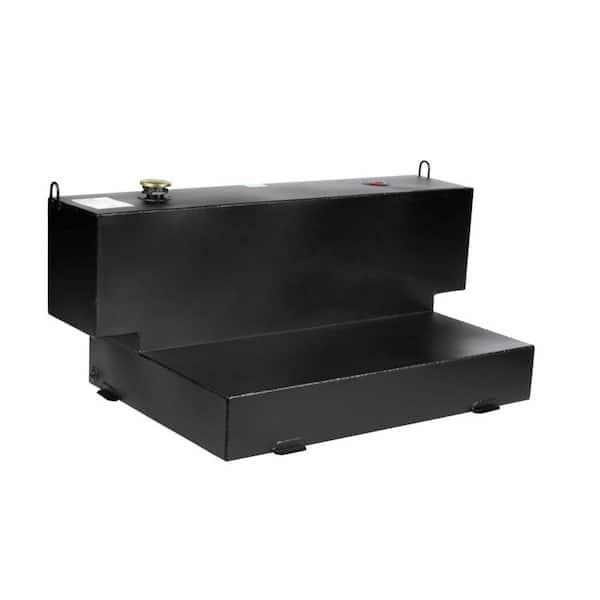 Jobox Short-Bed L-Shaped Steel Liquid Transfer Tank in Black