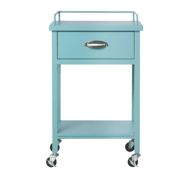 Home Decorators Collection Elixir 17 in. W Storage Cart with Wheels