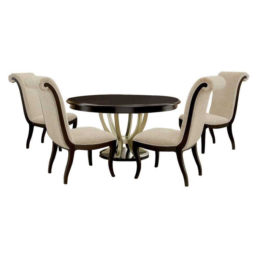 William's Home Furnishing Espresso Table SetCM3353RT5PC The