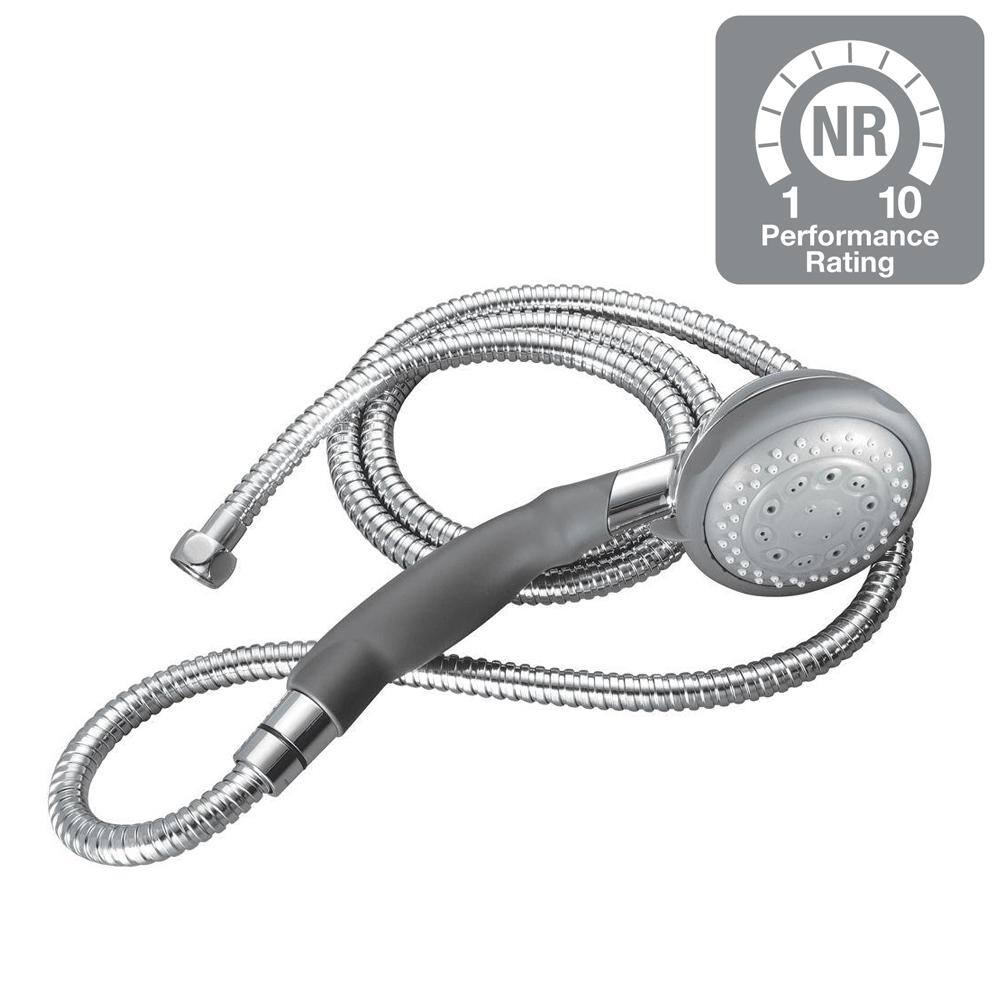 American Standard 5Spray 3.5 in. Single Wall Mount Handheld Adjustable Shower Head in Chrome