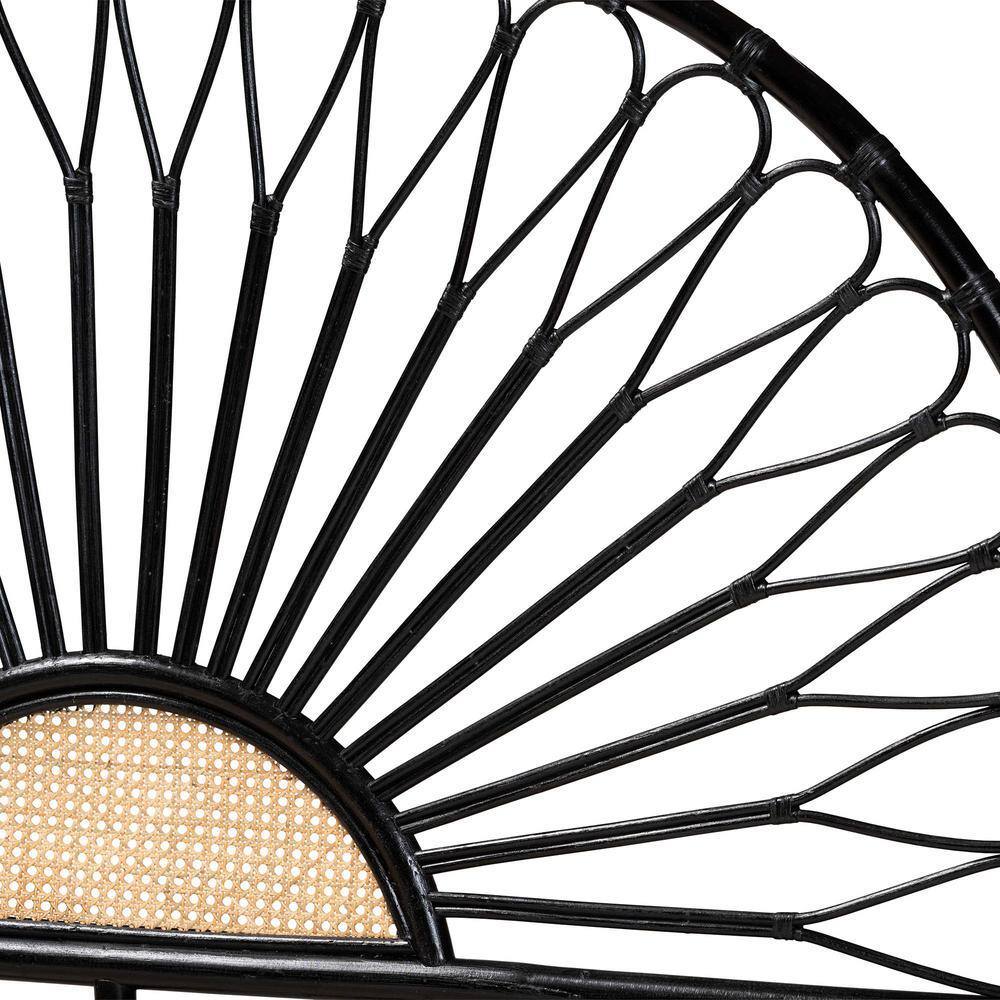 Perenna Brown Natural Rattan Queen Headboard - thumbnail 3