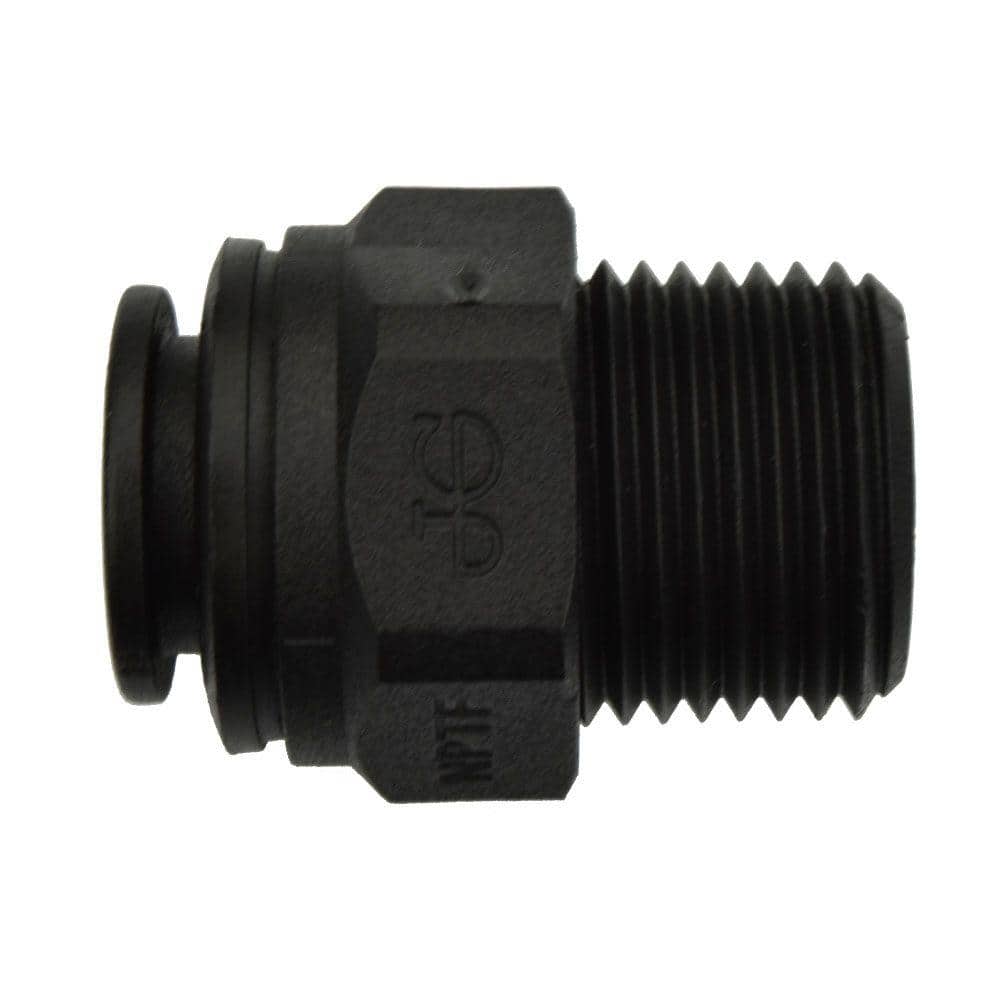 3/8 in. OD x 3/8 in. NPTF Push-to-Connect Male Connector Fitting (10-Pack) price history on PriceWatchPro
