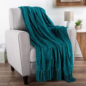 Ultra Plush Oversized Chenille Throw Blanket
