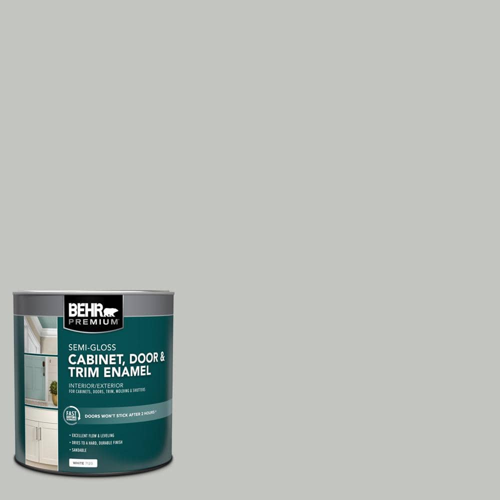 1 qt. #PPU25-14 Engagement Silver Semi-Gloss Enamel Interior/Exterior Cabin