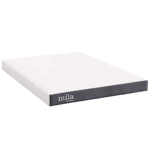 Mila 6 in. Firm Memory Foam Tight Top Full XL Mattress
