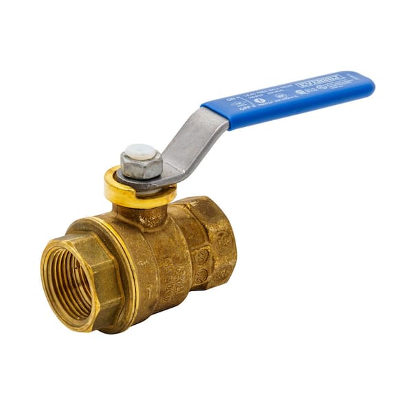 3/4 in. FNPT Full Port Lead Free Brass Ball Valve