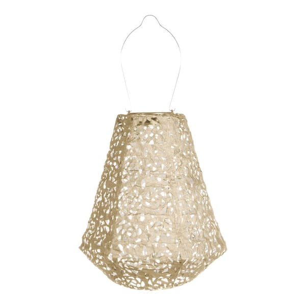 SOJI Stella Prism Rose Outdoor LED Chandelier - Pearl White