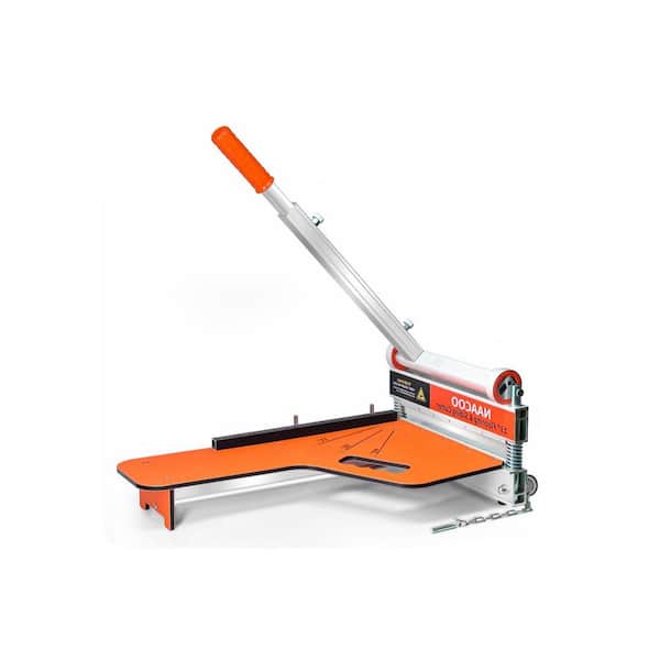 Angel Sar 13 in. Vinyl Floor Cutter with Wheel, Laminate Floor Cutter, Just 1 Step Meet Angle and Length Cutting