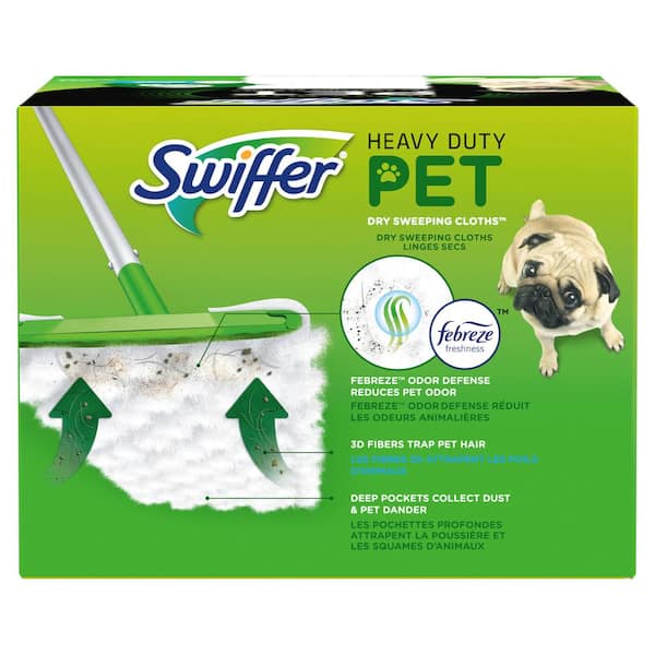 Swiffer Sweeper Multi-Surface Unscented Dry Cloth Refills for Duster Floor  Mop (52-Count) 003700081216 - The Home Depot