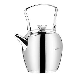 Butterfly 2.3 l Stainless Steel Kettle with Lid in Silver