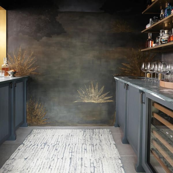 Malone Hand Tufted Wool Everglade 10 ft. x 14 ft. Indoor Area Rug