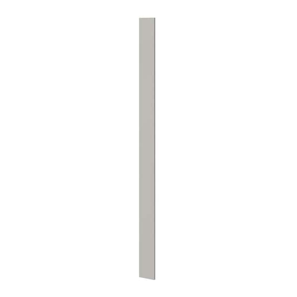 SIMPLY WOODMARK PRO Shaker Full Overlay 6 in. W x 0.75 in. D x 92 in. H Filler in Stone Gray