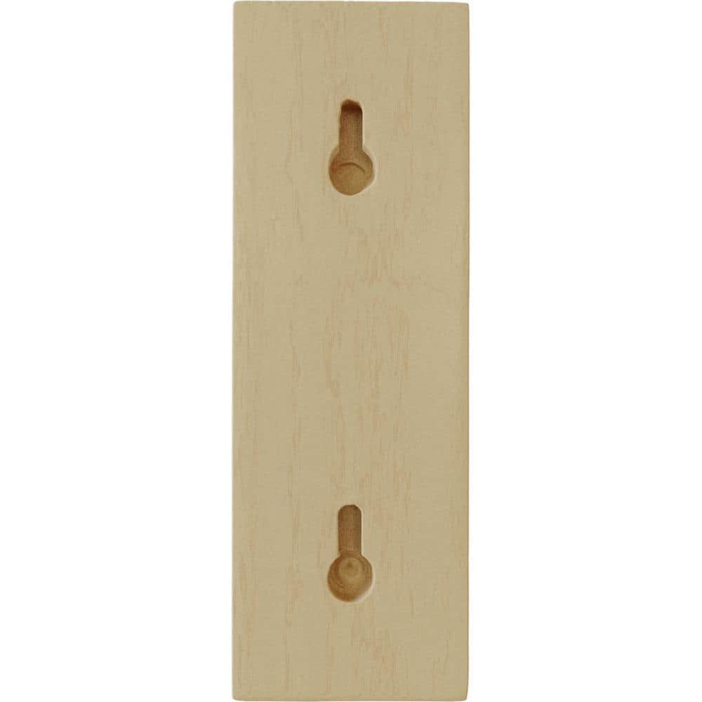 Maple Wood Traditional Shelf Bracket 7.5" x 6.25"