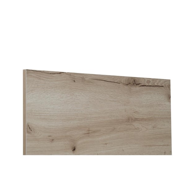 Radiance 36 in. W x 48 in. H Slab Kitchen Island End Panel in Light Oak