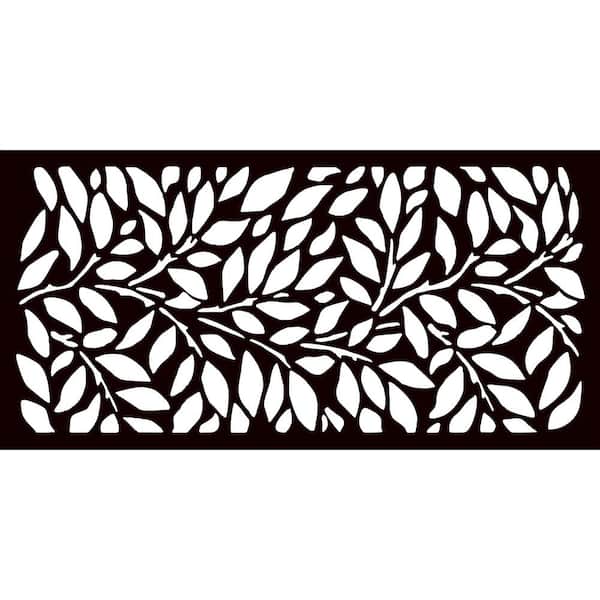 Ejoy 70 in. H x 35 in. W x 0.4 in. D Composite Decorative Privacy Fence Screen Panel