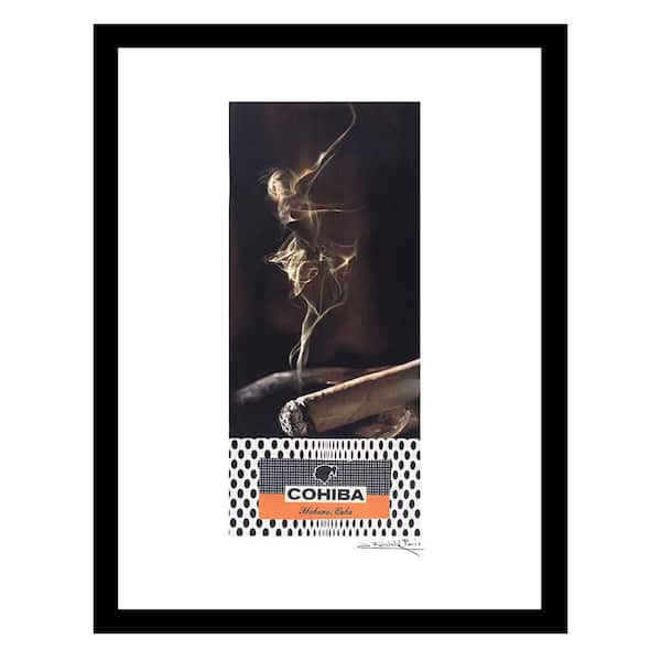 VENICE BEACH Collections Who Says Cigars Can't Be Playful by Fairchild Paris 1-Piece Framed Graphic Print 18 in. x 14 in.
