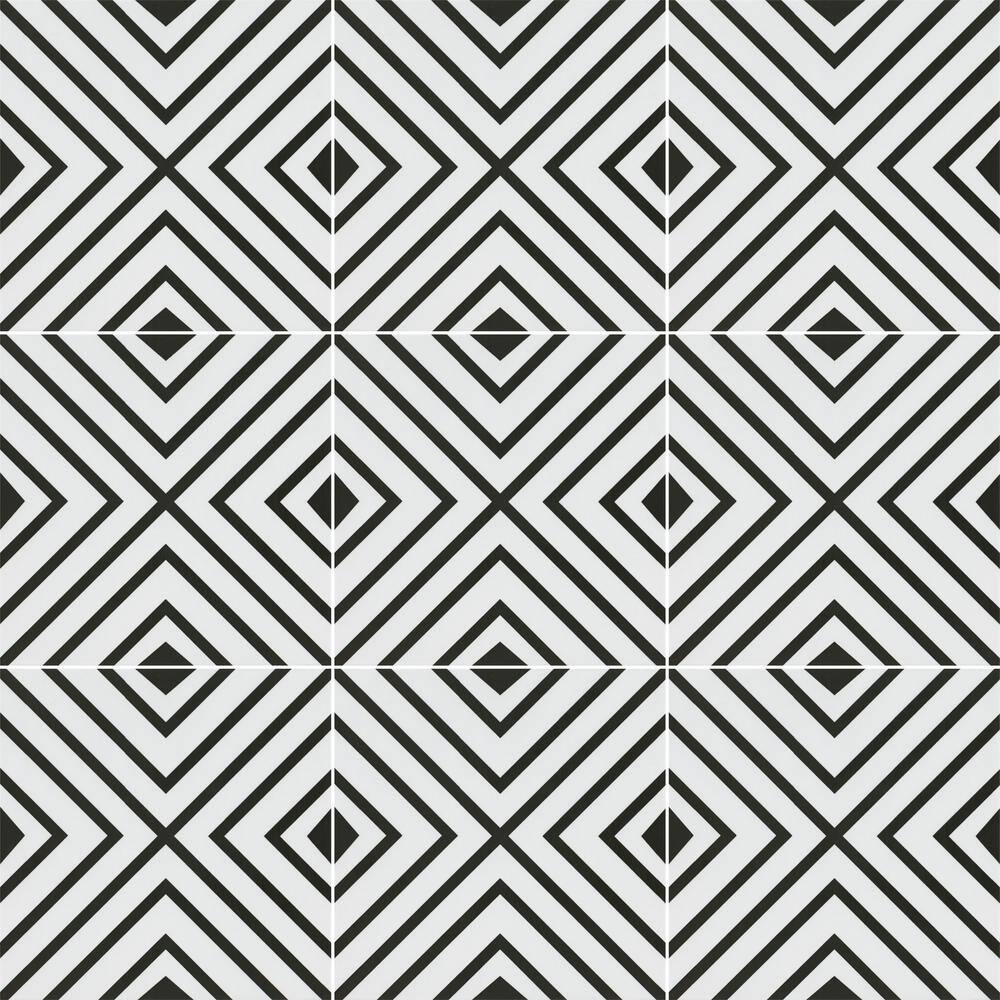 Modena 8 in. x 8 in. Matte Porcelain Encaustic Floor and Wall Tile (371.52 sq. ft./Pallet) price history on PriceWatchPro