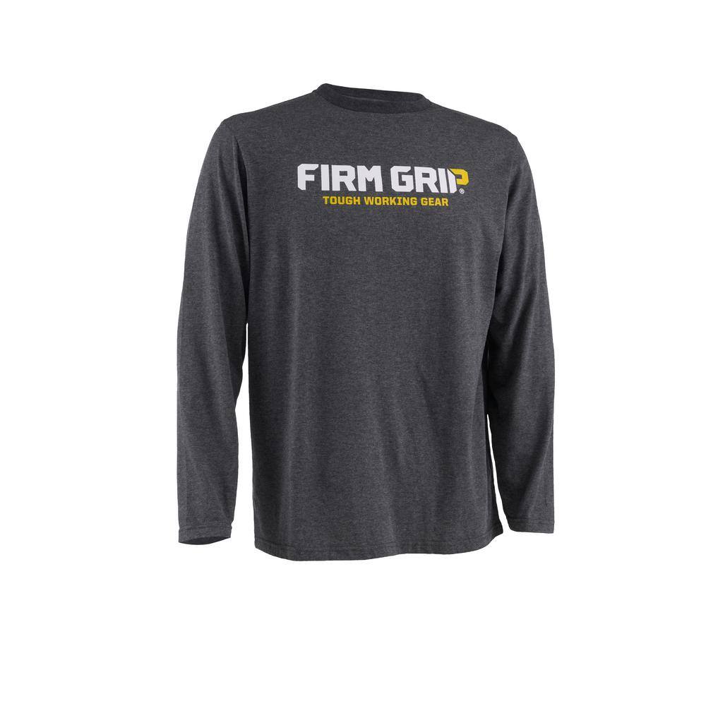 Mens XX-Large Gray Long Sleeved T-Shirt