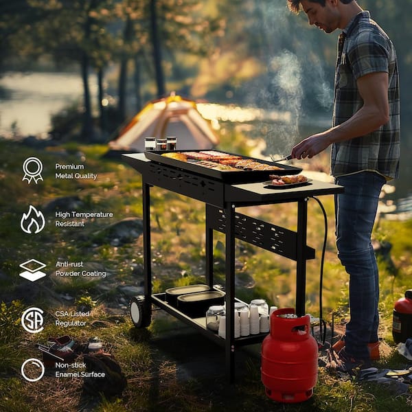 Regulator for portable gas grill sales