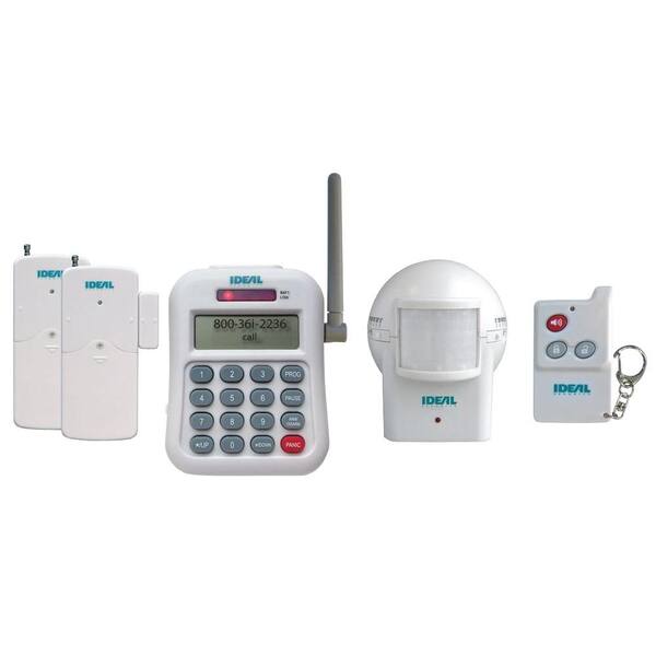 IDEAL SECURITY Wireless Alarm Kit with Telephone Dialer