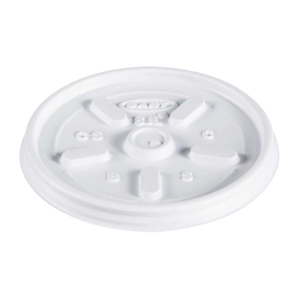SOLO Vented Lids x 1000-10oz Polystyrene Takeaway Cup