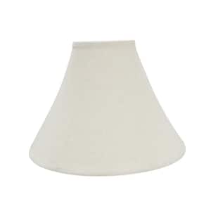16 in. x 12 in. Beige Bell Collaspsible Lamp Shade
