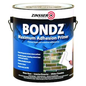 BONDZ 1 gal. White Interior/Exterior Maximum Adhesion Primer (2-Pack)