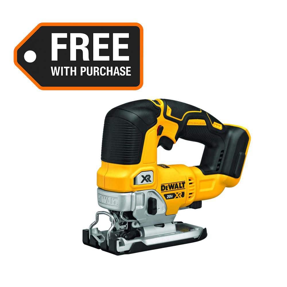 DEWALT 20V MAX XR Cordless Brushless Jigsaw (Tool Only) DCS334B