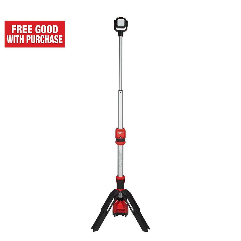 Milwaukee M12 12-Volt Lithium-Ion Cordless 1400 Lumen ROCKET LED Stand Work Light (Tool-Only)