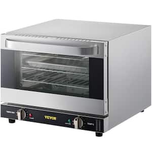 1440-Watt Commercial Convection Oven 19 qt. Quarter-Size Conventional Oven 3-Tier Toaster Electric Baking Oven, 120-Volt