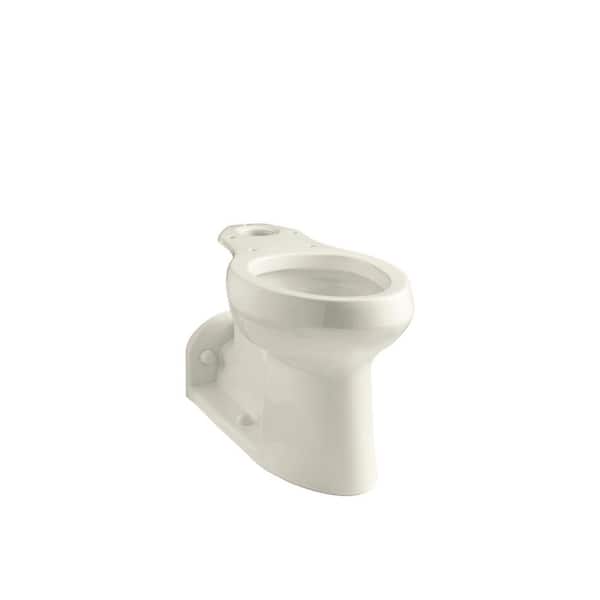 Barrington Comfort Height 4 in. Rough-in Elongated Toilet Bowl Only in Biscuit